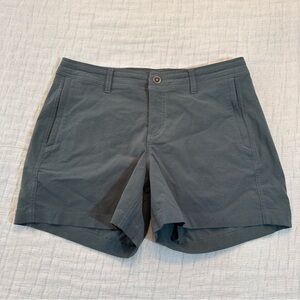 Kuhl Womens Gray Outdoor Utility Shorts Size 8 Hiking Casual